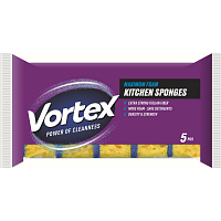 Vortex Maximálna pena kuchynská hubka, 5 ks