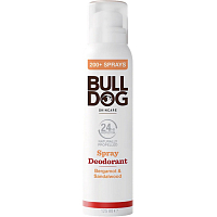 Bulldog Bergamot & Sandalwood deodorant sprej pre mužov 125 ml