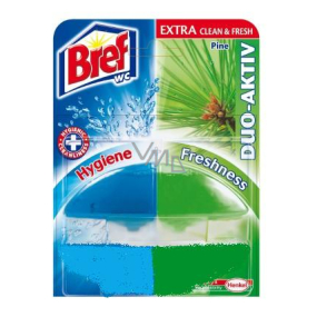 Bref Duo Aktiv Extra Clean & Fresh Borovica WC gél náhradná náplň 60 ml