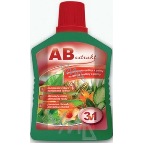 AB Extrakt 3v1 hnojivo pre izbové rastliny a palmy 500 ml