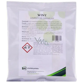 WINY Disiričitan draselný E224 Pyrosulfit draselný pre potraviny - konzervant 250 g