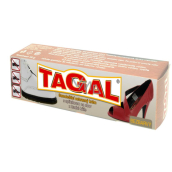 Tagal Bezfarebný samoleštiaci ochranný krém s aplikátorom na koženú obuv 50 g