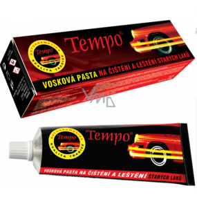 Tempo Vosková pasta na čistenie a leštenie starých autolakov 120 g