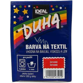 Duha Farba na textil číslo 01 červená 15 g
