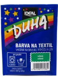 Duha Farba na textil číslo 36 zelená 15 g