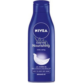 Nivea Body Milk výživné telové mlieko pre veľmi suchú pokožku 250 ml