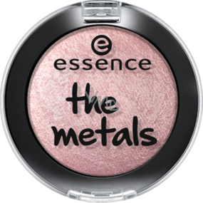 Essence The Metals Eyeshadow očné tiene 06 Rose Razzle-dazzle 4 g