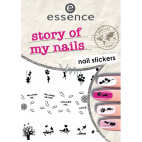Essence Story Of My Nails nálepky na nechty 06 1 aršík