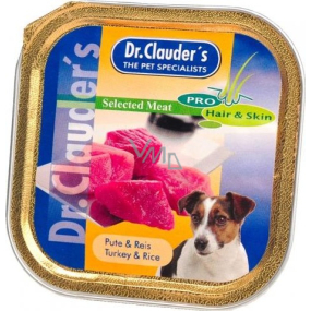 Dr. Clauders Selected Meat Morčacie mäso a ryža paštéta 100 g