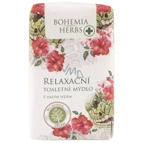 Bohemia Gifts Hadí jed relaxačné toaletné mydlo 100 g