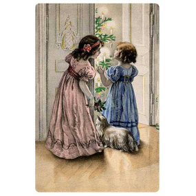 Bohemia Gifts Aromatická vonná karta Vianočný večer vôňa zmesi jablka a škorice 10,5 x 16 cm