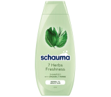 Schauma 7 Bylín šampón pre normálne až mastné vlasy 400 ml