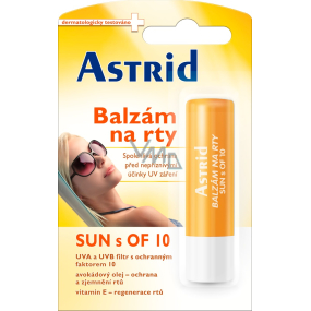 Astrid Sun OF10 balzam na pery 4,8 g