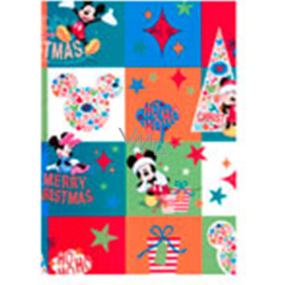Ditipo Darčekový baliaci papier 70 x 200 cm Vianočný Disney Mickey Mouse farebný
