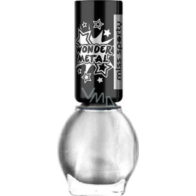 Miss Sporty Wonder lak na nechty 10 Ultra Silver 7 ml