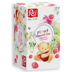 Rej Fenikel s maliny Bylinný čaj pre deti nálevové sáčky 20 x 32 g