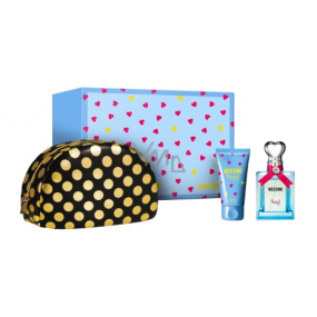 Moschino Funny! toaletná voda pre ženy 50 ml + telové mlieko 50 ml + kozmetická taška, darčeková sada