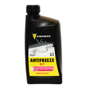Coyote Antifreeze G12 D/F koncentrovaná nemrznúca kvapalina do chladičov automobilov 1 l