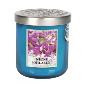 Heart & Home Nežné pohladenie Sójová vonná sviečka strednej horí až 30 hodín 110 g