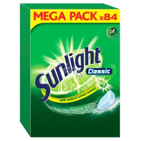Sunlight Classic tablety do umývačky riadu 84 kusov