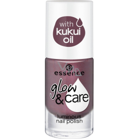 Essence Glow & Care Luminous Nail Polish lak na nechty 07 Keep Calm And Glow On 8 ml