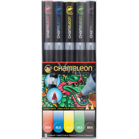 Chameleon Color Tones CT0502 sada tónovacích alkoholových fixiek 5 kusov