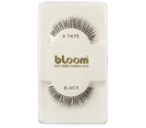 Bloom Natural nalepovacie riasy z prírodných vlasov oblúčkové čierne č. 747S 1 pár