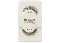 Bloom Natural nalepovacie riasy z prírodných vlasov oblúčkové čierne č. 747S 1 pár