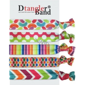 Dtangler Band Set Disco gumičky do vlasov 5 kusov
