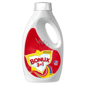 Bonux Color 3v1 tekutý prací gél 20 dávok 1,3 l