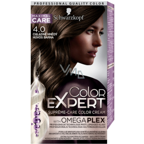 Schwarzkopf Color Expert farba na vlasy 4.0 Chladne hnedý