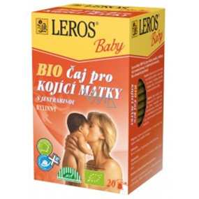 Leros Baby Bio pre dojčiace matky bylinný čaj 20 x 2 g