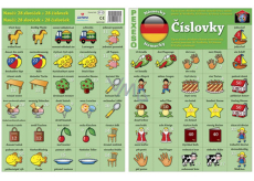 Ditipo Jazykové pexeso Číslovky nemčina 297 x 222 mm