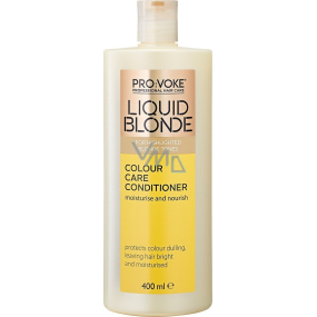 Pre: voke Liquid Blonde kondicionér na osvieženie a udržanie farby na melírované blond vlasy 400 ml