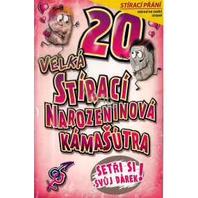 Nekupto Stieracie prianie k narodeninám Kamasutra 21,5 x 13,5 cm 20 G 20 3336