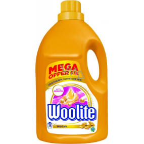 Woolite Pro-Care prací gél, zjemňuje a chráni vlákna 75 dávok 4,5 l