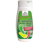 Bion Cosmetics Cannabis krém na nohy proti pachu, zmäkčujúce 250 ml