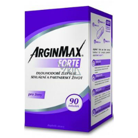 ArginMax Forte pre ženy pre dosiahnutie a udržanie erekcie a zvýšenie sexuálnej výkonnosti kapsuly 90 kusov
