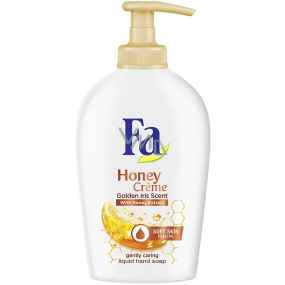Fa Honey Creme Golden Iris Scent krémové tekuté mydlo dávkovač 250 ml
