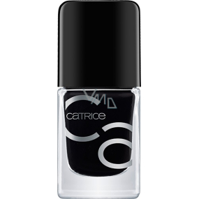 Catrice ICONails Gel Lacque lak na nechty 20 Black to the Routes 10,5 ml
