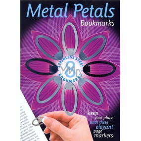 If Metal Petals Bookmarks Kovové záložky 4 x 1,5 cm 8 kusov