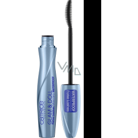 Catrice Glam & Doll False Lashes vodeodolná riasenka 010 Black Waterproof 10 ml