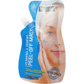 Beauty Formulas Clarifies & Renews Odlupujúce sa pleťová maska 50 ml