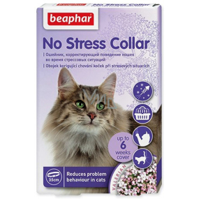 Beaphar No Stress Obojok pre upokojenie, odstránenie stresu, úzkosti mačka 35 cm