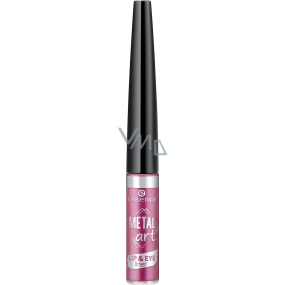 Essence Metal Art Lip & Eye Liner tekuté linky na pery a oči 04 Pink Glam 3,5 ml