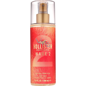 Hollister Wave 2 for Her parfumovaná telová hmla v spreji 250 ml