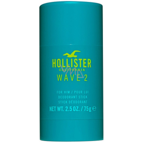 Hollister Wave 2 for Him dezodorant stick pre mužov 75 g