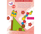 Ditipo Stierateľný zošit Farby, tvary 4-6 rokov 16 strán 215 x 275 mm