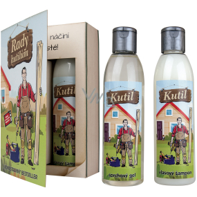 Bohemia Gifts Book Advice to DIYers sprchový gél 200 ml + šampón na vlasy 200 ml, kozmetická sada