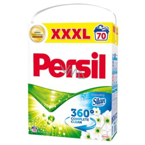 Persil 360 ° Complete Clean Freshness by Silan prací prášok na biele a stálofarebné prádlo 70 dávok 4,9 kg Box